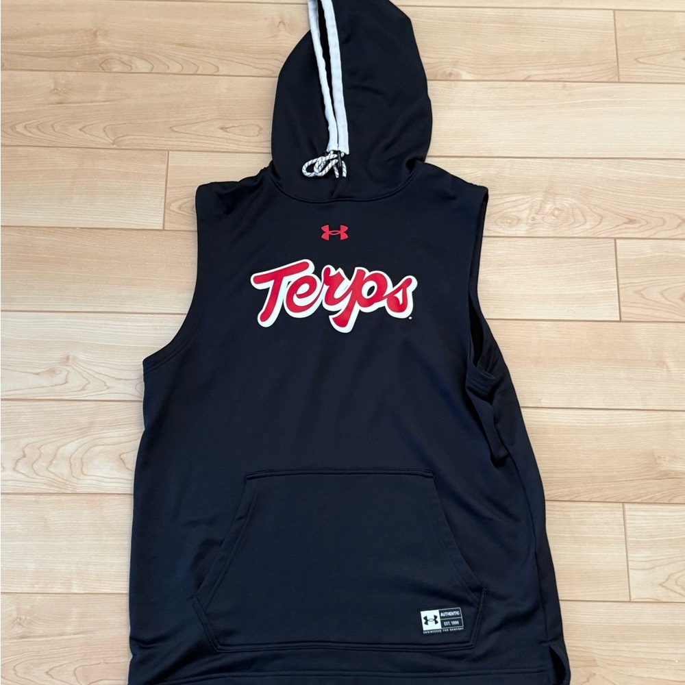 Under Armour Maryland terms sleeveless hoodie